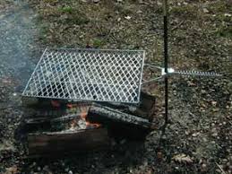 The first style we purchased was an inexpensive folding model constructed from lightweight metal. Campfire Cooking Great Fun And Great Food In The Great Outdoors