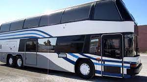 Bus limos, double decker's *used seated buses, mci 9's, mci 102's, vanhool's, *mci 9's from fleet sales *neoplan double decker coaches: 1996 Neoplan Skyliner Double Decker Bus Sales Youtube