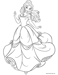 Belle Coloring Page Belle Coloring Pages Disney Princess Coloring Pages Disney Coloring Pages