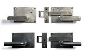 10 easy pieces garden gate latches gardenista gate latch modern gate wooden garden gate