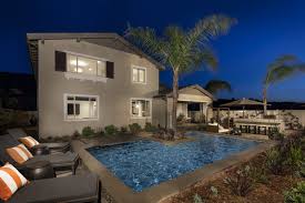 During its run, summer escapes metal frame above ground swimming pools were by far the most innovative pool around. Rear Exterior Audie Murphy Ranch In Menifee Ca Brookfield Residential Pool Houses Brookfield Residential Dream Backyard
