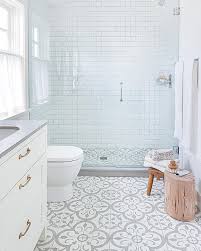 All About Patterned Tile Flooring By The Twinkle Diaries In 2020 Patterned Floor Tiles Patterned Bathroom Tiles Bathroom Design Small