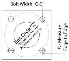 Light Pole Base Bolt Circle Calculator