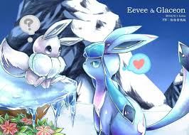 Shiny Eevee Glaceon Pokemon Eeveelutions Pokemon Eevee Pokemon Eevee Evolutions