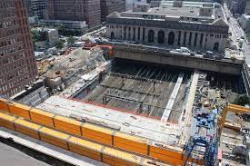 We always anticipated we would put a cocoon for the steel operation, says henry caso, head of construction for manhattan west developer brookfield properties. Photos Developer Builds Land Over Train Tracks On Manhattan S West Side Hell S Kitchen Clinton New York Dnainfo