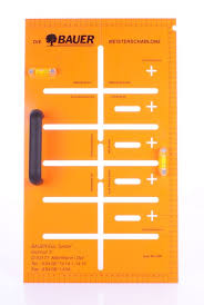 Bohrschablone steckdosen zum ausdrucken : Anzeichnen Von Schalterdosen Mit Der Meisterschablone Bauer Elektrodosensysteme Gmbh