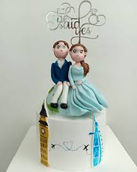 To portray the unique feeling of each, cakes are adorned with anything from fresh flowers to beads to plastic figurines. Planning An Engagement Party Here Are 14 Cake Ideas For The Couple With A Sweet Tooth Wedding Vendors Wedding Blog