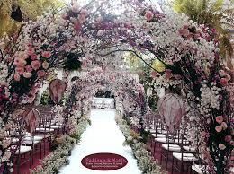 Enchanting Wedding Ceremony Setup By Weddings Motifs Wedding Ceremony Setup Wedding Aisle Decorations Enchanted Wedding