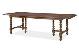 Tiegan 80 Spindle Dining Table Pecan Dining Table Dining Table In Kitchen Dining