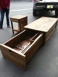 Be sure to browse through all the free coffee table plans so you can choose a style that's right for your home and requires a. Coffee Table With Locking Gun Safe By Hoss12992 Lumberjocks Com Woodworking Community