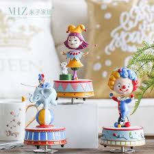 Cheap Figurines Miniatures Buy Directly From China Suppliers Miz 1 Piece Birthday Gift Music Box Rotating Figure C Ornament Gifts Clown Gifts Gifts For Kids