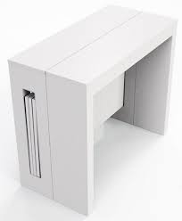 Erika White Extendable Console Table In 2020 Cheap Furniture Online Transforming Furniture Furniture Makeover Diy
