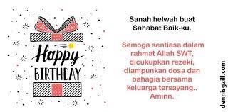Ucapan selamat ulang tahun untuk sahabat terbaik. Quotes Teman Dunia Akhirat