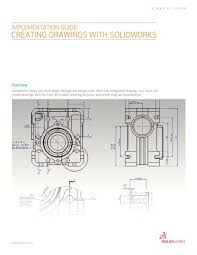 The grabcad library offers millions of free cad designs, cad files, and 3d models. Creating Drawings With Solidworks Nt Cadcam