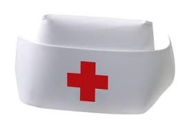 How To Make A Nurse S Hat Ehow Nurse Crafts Nurses Hat Nurse Party