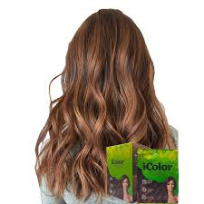 Searching for a new style for your brown tresses and wish to follow trends? Buy Icolor Hair Dye Shampoo Triple Color Changer 25ml 0 85 Oz X 10 Sachets In A Box Permanent Hair Color Dye Brown Black Caramel Blond Online In Thailand B07m6wp9yj