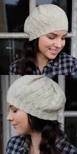 Intermediate knit this chunky beanie that features a cable within a cable stitch using wonderfully chunky yarn, looks great and feels warm! Fringe Hatalong No 1 Audrey By Jessie Roselyn Fringe Association