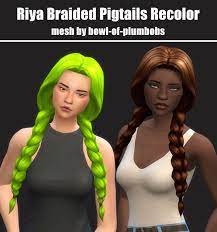 Pin By Beetle On Sims 4 Cc Downloaded Sims 4 Sims Hair Sims 4 Characters