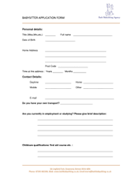 404 Not Found Agenda Template Babysitter Babysitter Jobs