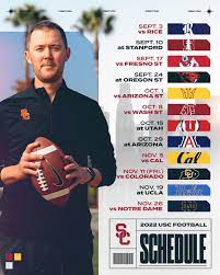 Usc Trojans On Twitter: "Official: The 2022 @Usc_Fb Schedule! #Fighton  Https://T.co/Boh720Xkin" / Twitter