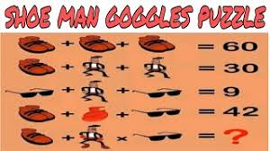 Shoe (5) + man, two scarves and two shoes (19) times scarf (2). Best Of Maths Puzzles Model Free Watch Download Todaypk