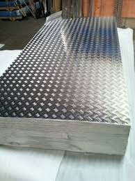 5 Bar Tread Aluminum Sheet Brite Finish 3003 H22 Shop Buy Now Aluminium Sheet Five Bar Diamond Plate