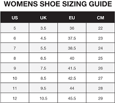 30 Curious Hi Tec Sizing Chart