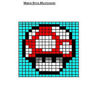 A page for describing characters: 16 Mario Blanket Ideas Pixel Pattern Pixel Crochet Perler Patterns