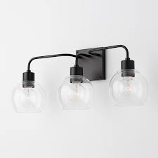 Rives 3 Light Dimmable Vanity Light Vanity Lighting Black Vanity Light Vanity Light Fixtures