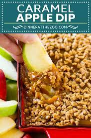 Carmel apple applesauce is a delicious snack! Caramel Apple Dip Dinner At The Zoo