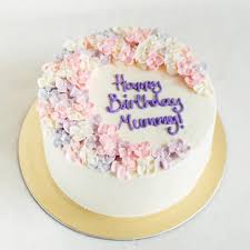 Beautiful Birthday Cake Images For Mom Happy Birthday Mummy Happy Birthday Cake Images Happy Birthday Cakes Fondant Cakes Birthday