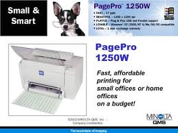 Items for model qms pagepro 1250e. The Essentials Of Imaging C 2002 Minolta Qms Inc Company Confidential Pagepro 1250e Fast Affordable Printing For Small Office Home Office And Businesses Ppt Download