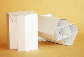 Hocker Maks Weiss 4 Stuck Mobel Aus Pappe Diy Karton Und Pappe