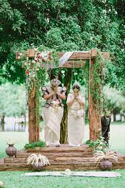 Poruwa Wedding Backdrop Decorations Wedding Ceremony Decorations Outdoor Wedding Ceremony Decorations