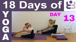 18 Days Of Yoga Day 13 Iyengar Yoga Sequence Youtube