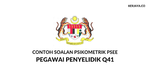 Roziana shahril pegawai penyelidik sosial. Contoh Soalan Psikometrik Pegawai Penyelidik Q41