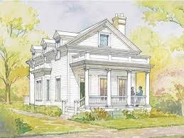 Here we paid very close attention to the form, scale, proportions and patterns of this greek. Spaces Cottage Or Bungalow Fourth Floor Walk Up Greek Revival House Plans Greek Revival House Cottage House Plans