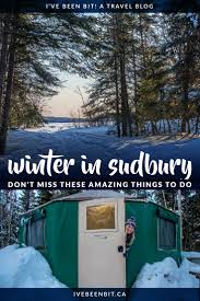 Winter Activities In Sudbury That Are As Cool As Ice I Ve Been Bit A Travel Blog In 2021 Winter Travel Destinations Canada Travel Ontario Travel