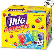 Cheryl's a hug in every bite gift box. Amazon Com Little Hugs Assorted Fruit Drinks Box Of 40 8 Oz Fruit Juices Grocery Gourmet Food
