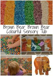Brown Bear Brown Bear What Do You See Lesson Plans Preschool Brown Bear Brown Bear Sensory Bin Story Fun For Kids Brown Bear Book Brown Bear Brown Bear Activities Brown Bear