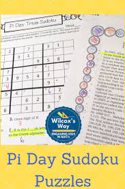To encourage scholarship, social activity and the association of students for their mutual advancement by research and practice; Fun Puzzles Perfect For Pi Day Fun Two Sudoku Puzzles One About Pi Day Trivia And The O Maths Activities Middle School Holiday Math Activities Pi Day Facts