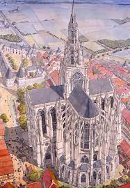 Wie weit ist beauvais entfernt und in welchem land liegt es? Frankreich Beauvais Jean Claude Golvin