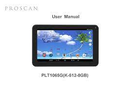 Download and update firmware for models: Proscan Plt1065g K 512 8gb User Manual Pdf Download Manualslib