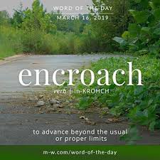In Case It Isn T Obvious To The Public Schooled Pop Culture The Pavement Is The Encroachment If You Re Looking For A Word To Palabra Del Dia Palabras Ingles