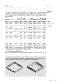 Gartenmetall Preisliste Hochbeet Winkelsteine Preis