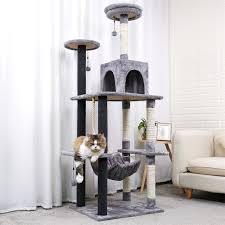 Shop cat trees, condos, and beds for sale that reach new heights of luxury and enjoy a. 178cm Luxury Cat Scratching Post Large Climbing Frame For Cat Kitterntoys House Multi Functional Cat Tree Board Condo Furniture Cat Climbing Frames Cat Treecat Climbing Aliexpress