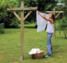Tendedor De Ropa De Madera Para Jardin Optima Tendedero Finca En 2019 Tendedero Jardines Y Lavaderos