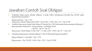 Memiliki dua sumber dana yaitu obligasi dan modal saham. Saham Dan Obligasi Pembahasan Mahasiswa Dapat Memahami Saham
