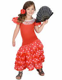 Onlineshop für karnevalskostüme und halloweenkostüme. Flamenco Tanzerin Kostum Fur Kinder Kostume Fur Kinder Und Gunstige Faschingskostume Vegaoo