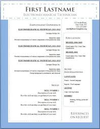 Cv Templates Free Download Word Document Usa Resume 2 Getjobb In 2020 Free Resume Template Word Resume Template Free Cv Template Word